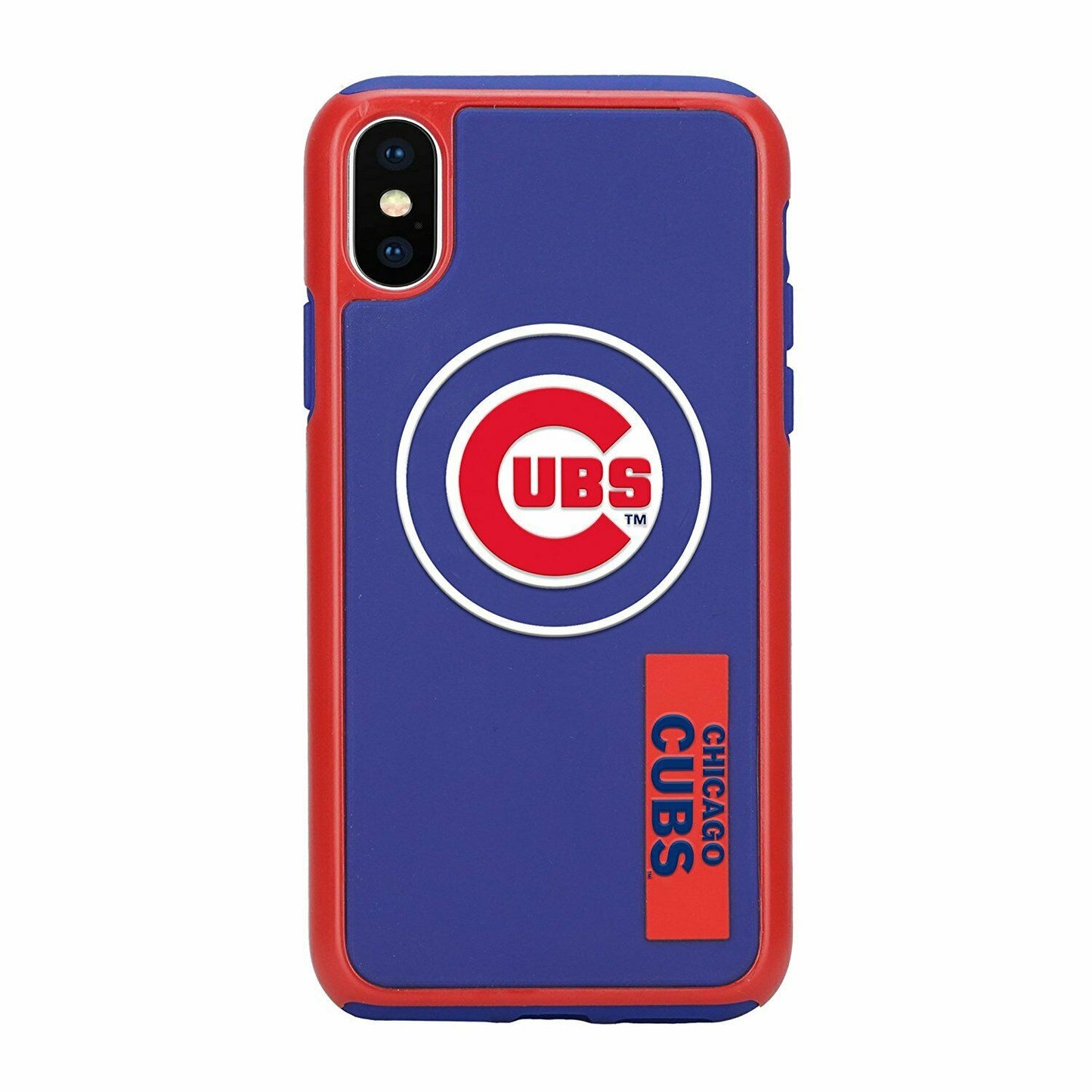 FOCO MLB Chicago Cubs Dual Hybrid Case for iPhone X & XS (5.8")