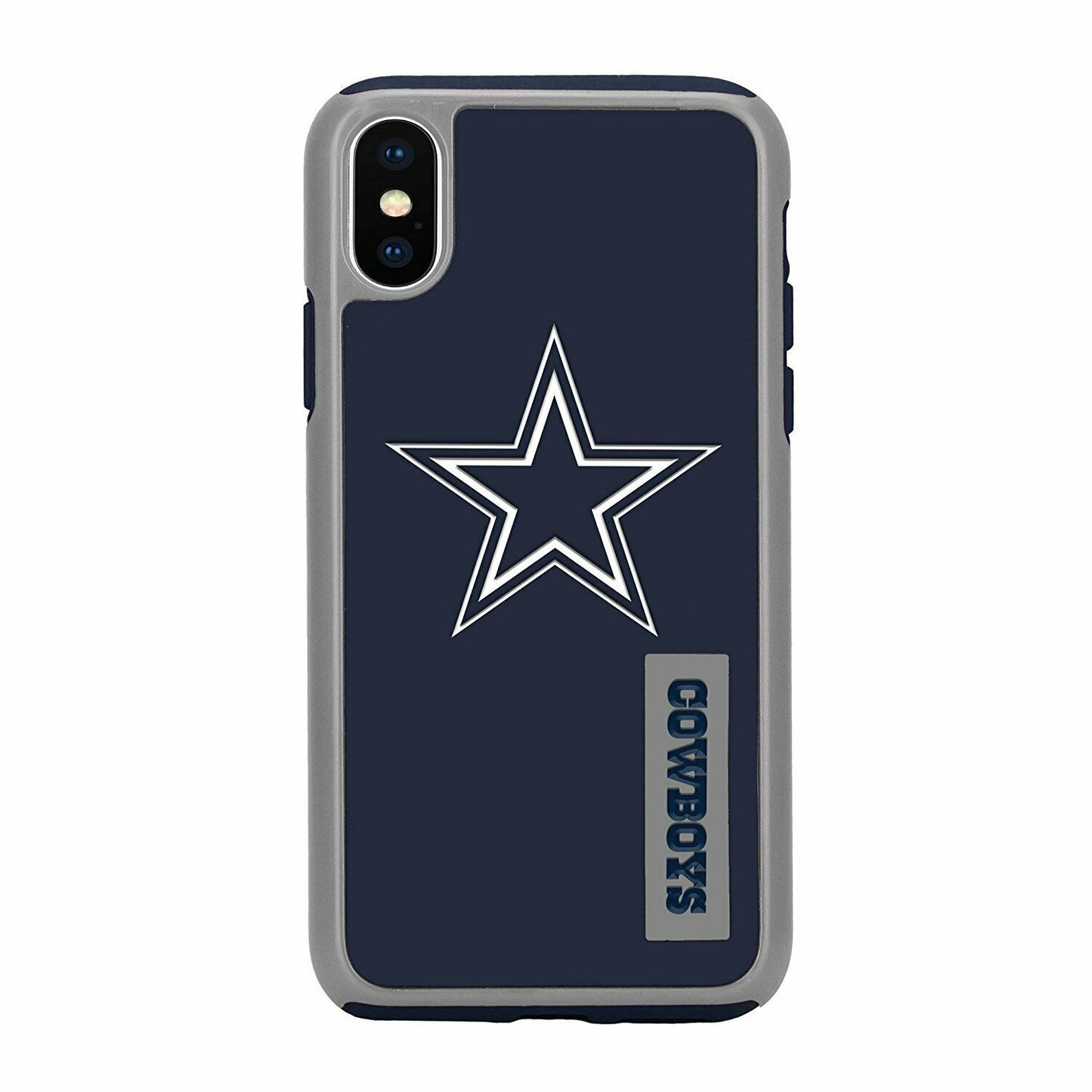 FOCO NFL Dallas Cowboys Dual Hybrid Case for iPhone X & XS (5.8")
