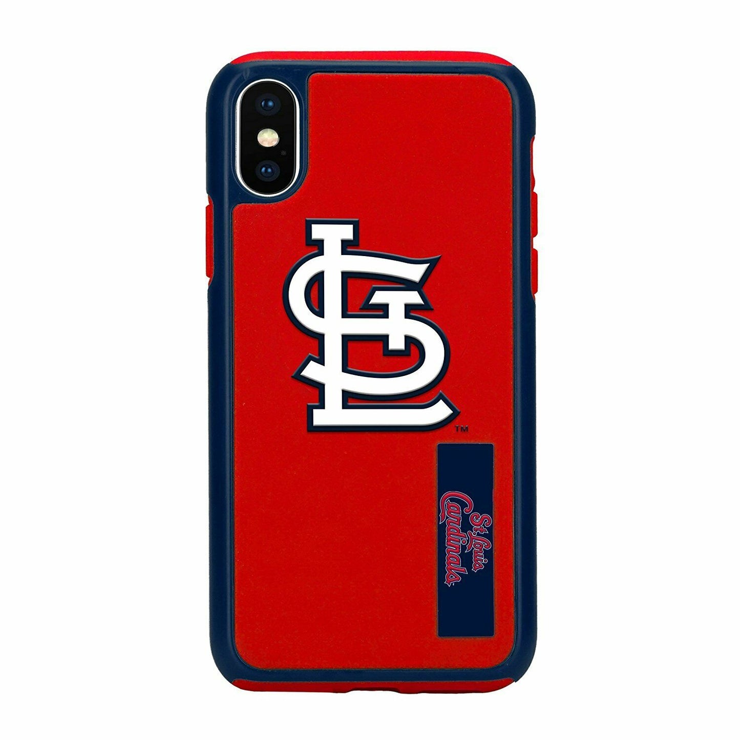 FOCO MLB St. Louis Cardinals Dual Hybrid Case for iPhone X & XS (5.8")
