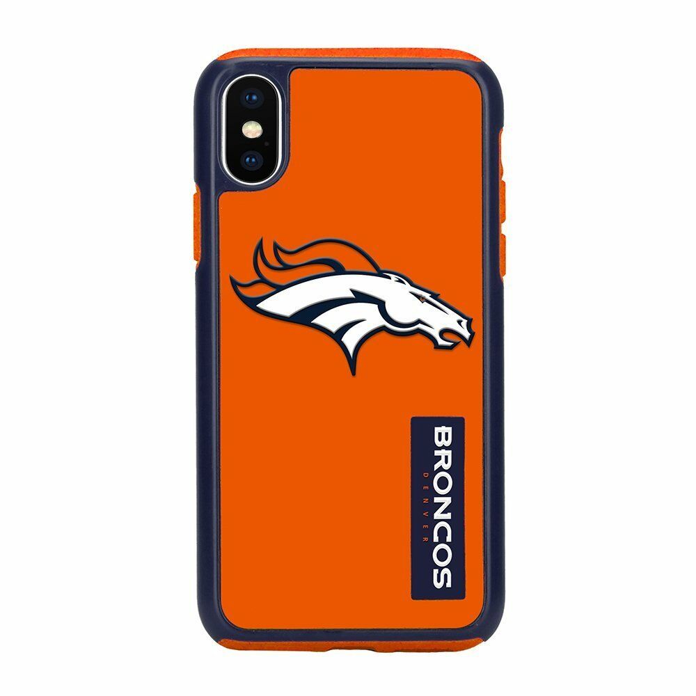 FOCO NFL Denver Broncos Dual Hybrid Case for iPhone X & XS (5.8")
