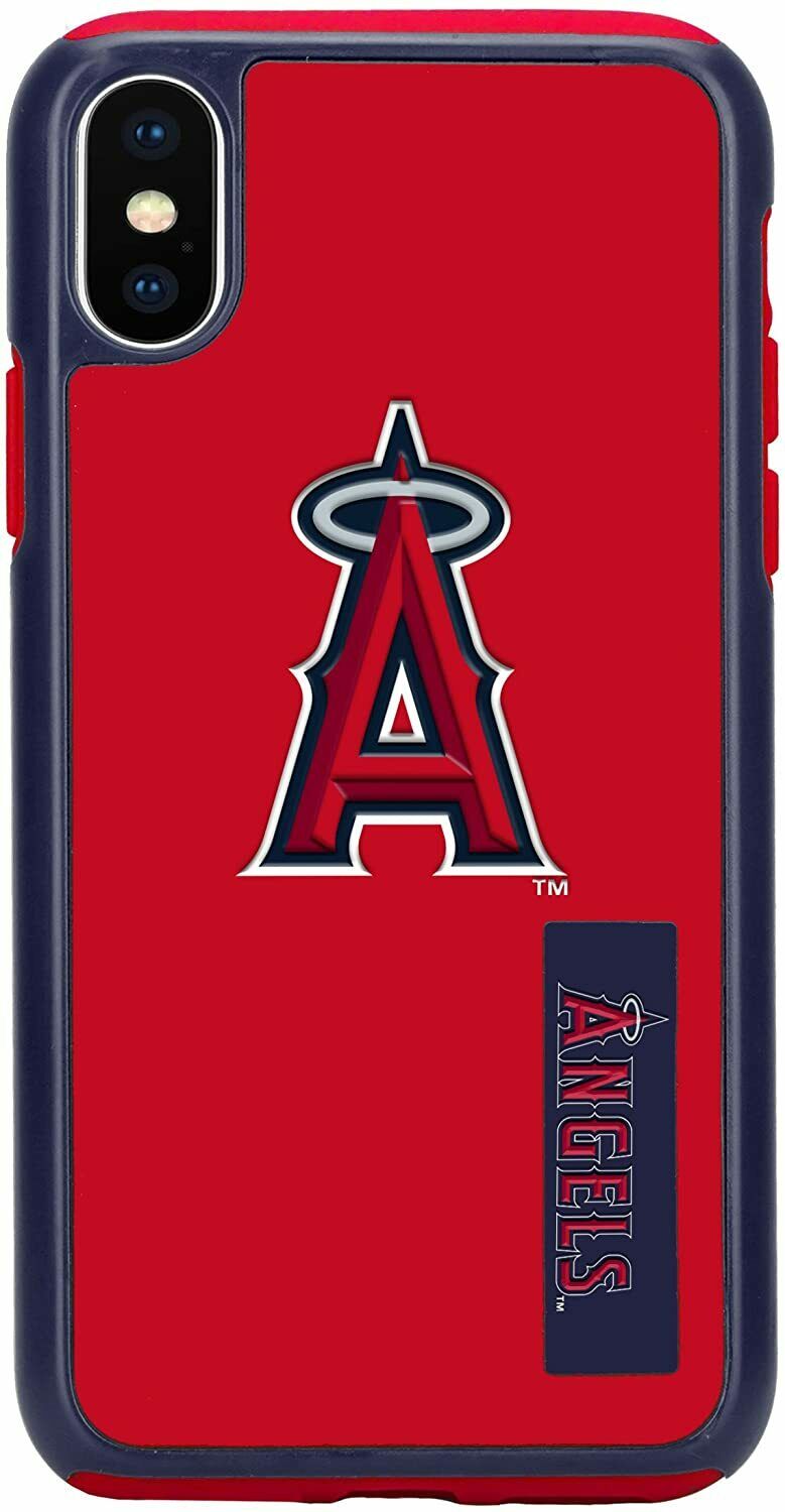 FOCO MLB Los Angeles Angels Dual Hybrid Case for iPhone X & XS (5.8")