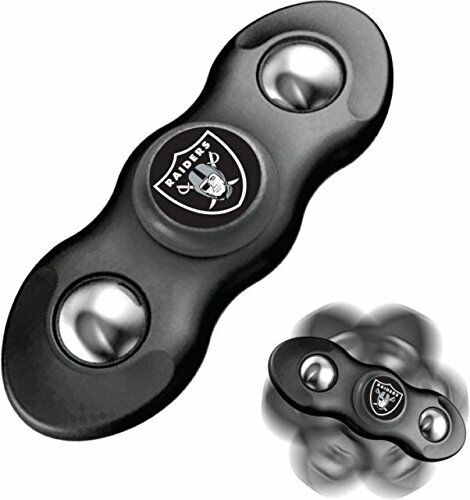 Aminco NFL Licensed Las Vegas Raiders 2-Prong Fidget Spinner