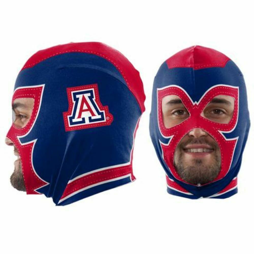 Little Earth NCAA Arizona Wildcats Super Fan Face Mask One Size Fit All