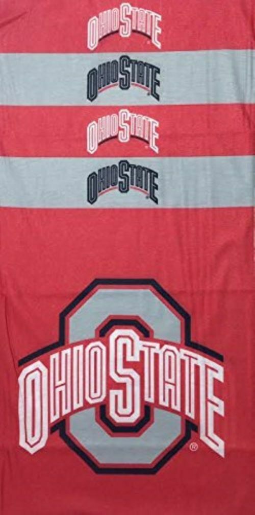 Little Earth NCAA Ohio State Buckeyes Superdana Bandana Neck Gaiter