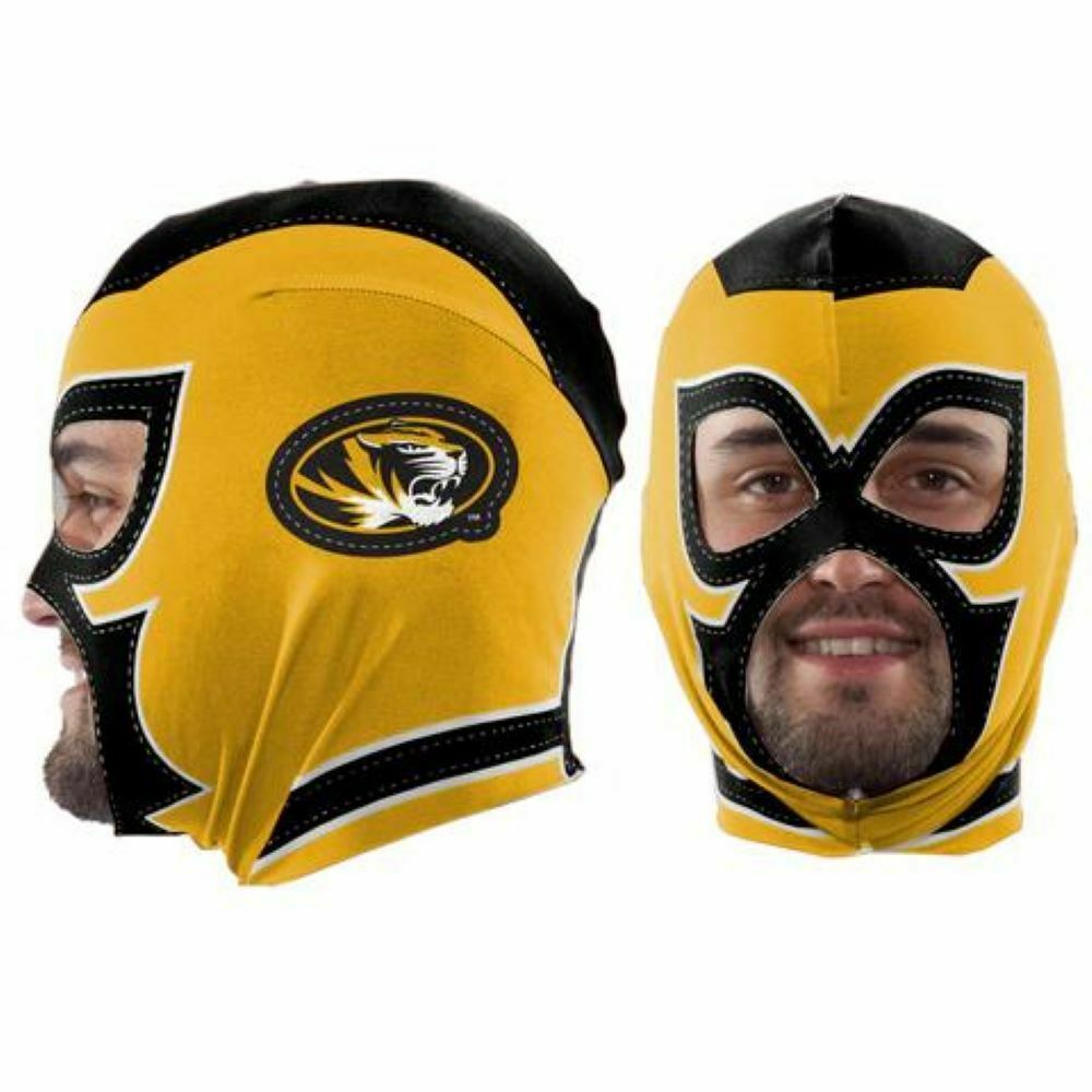 LE NCAA University of Missouri Tigers Super Fan Face Mask One Size Fits All
