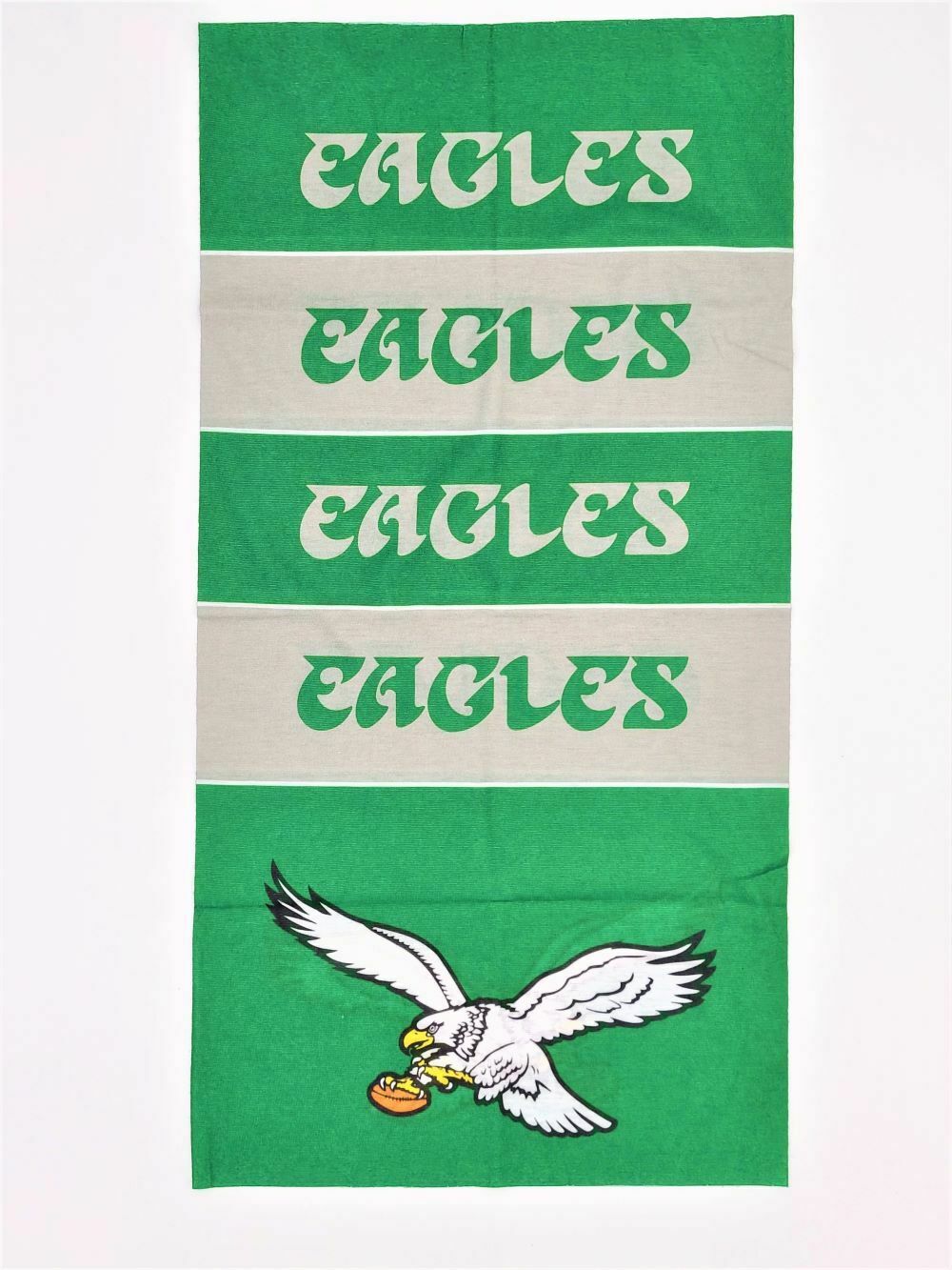 LE NFL Philadelphia Eagles Retro Superdana Bandana Neck Gaiter 10"X19"