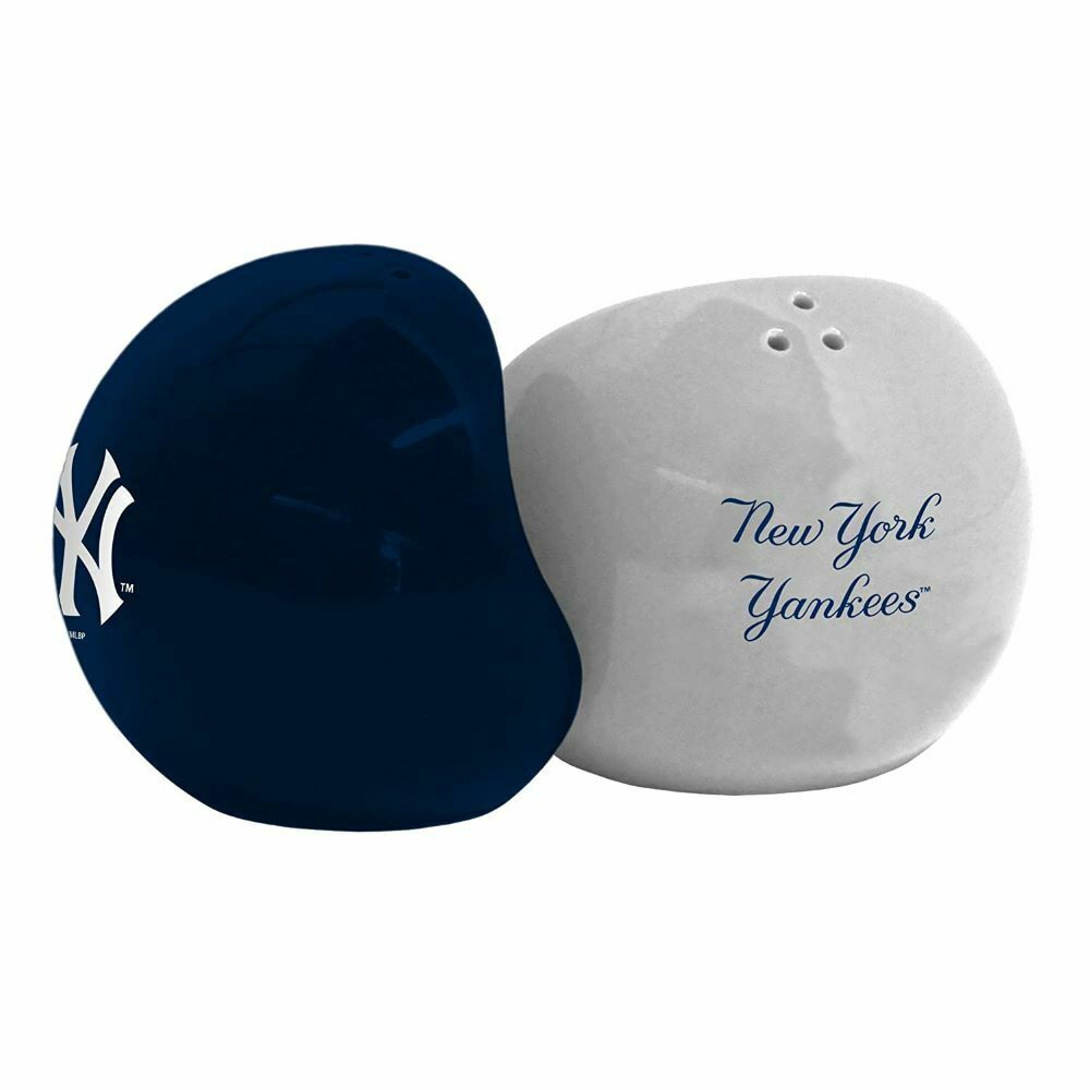 Boelter Brands MLB New York Yankees Home and Away Salt and Pepper Shakers