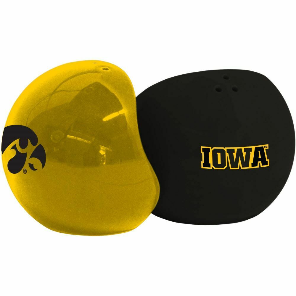 Boelter Brands NCAA Iowa Hawkeyes Home and Away Salt and Pepper Shakers