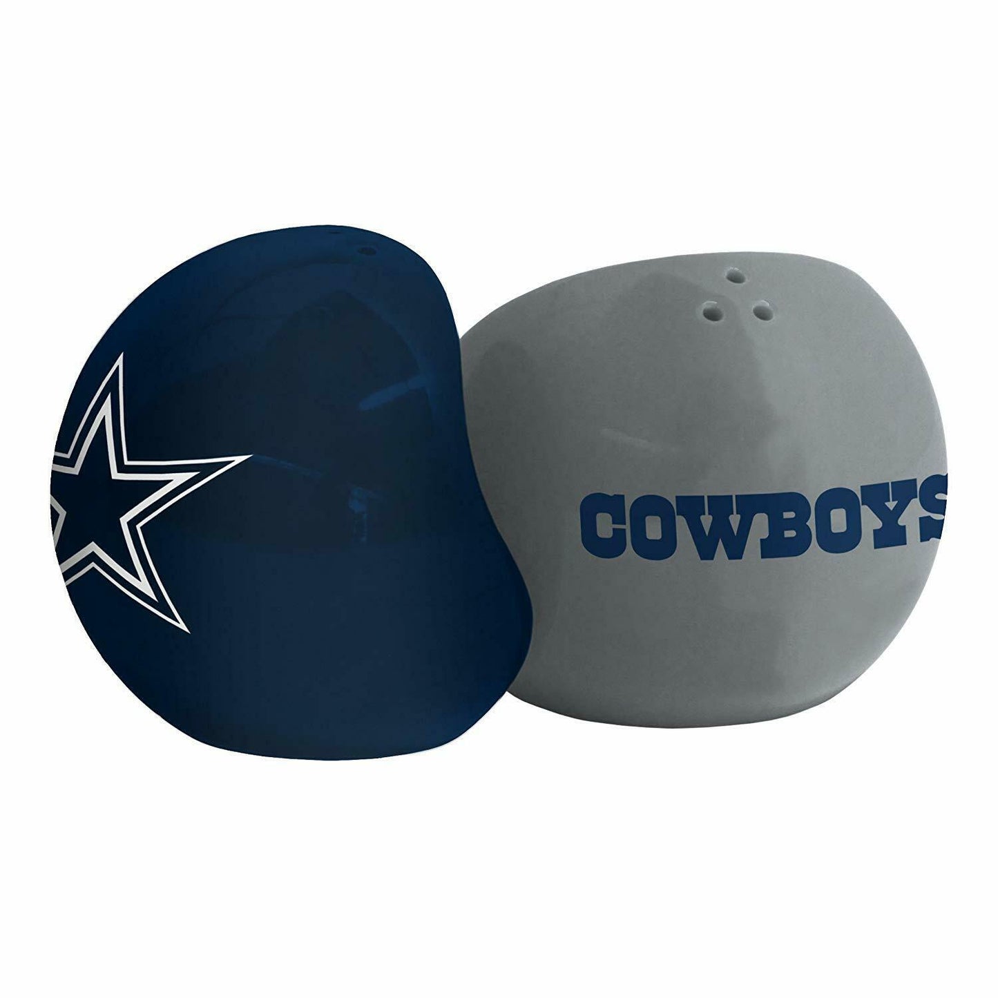 BB Licensed NFL Dallas Cowboys Home and Away Salt and Pepper Shakers