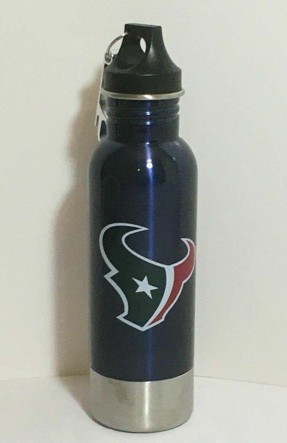 Boelter NFL Houston Texans Insulated Stainless Steel Bottle Chiller 14 oz