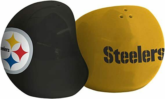 BB NFL Pittsburgh Steelers Home and Away Salt and Pepper Shakers