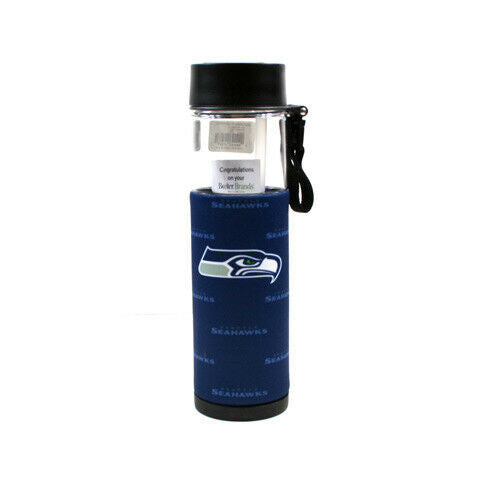 BB NFL Seattle Seahawks Neoprene Slim Drink Tumbler, 24-ounce