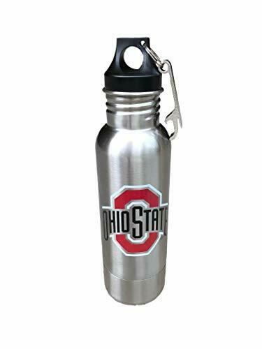Boelter NCAA Ohio State Buckeyes Stainless Steel Insulated Bottle Chiller 14 OZ