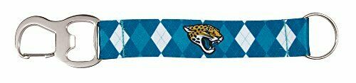 PSG NFL Jacksonville Jaguars Tailgate Buddy Strap Keychain Bottle Opener