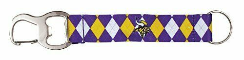 PSG NFL Minnesota Vikings Tailgate Buddy - Strap Keychain with Bottle Opener