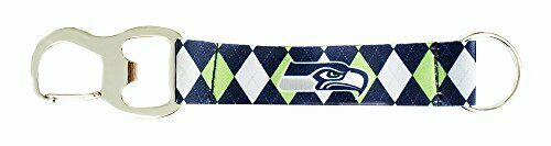 PSG NFL Seattle Seahawks Tailgate Buddy - Strap Keychain Bottle Opener