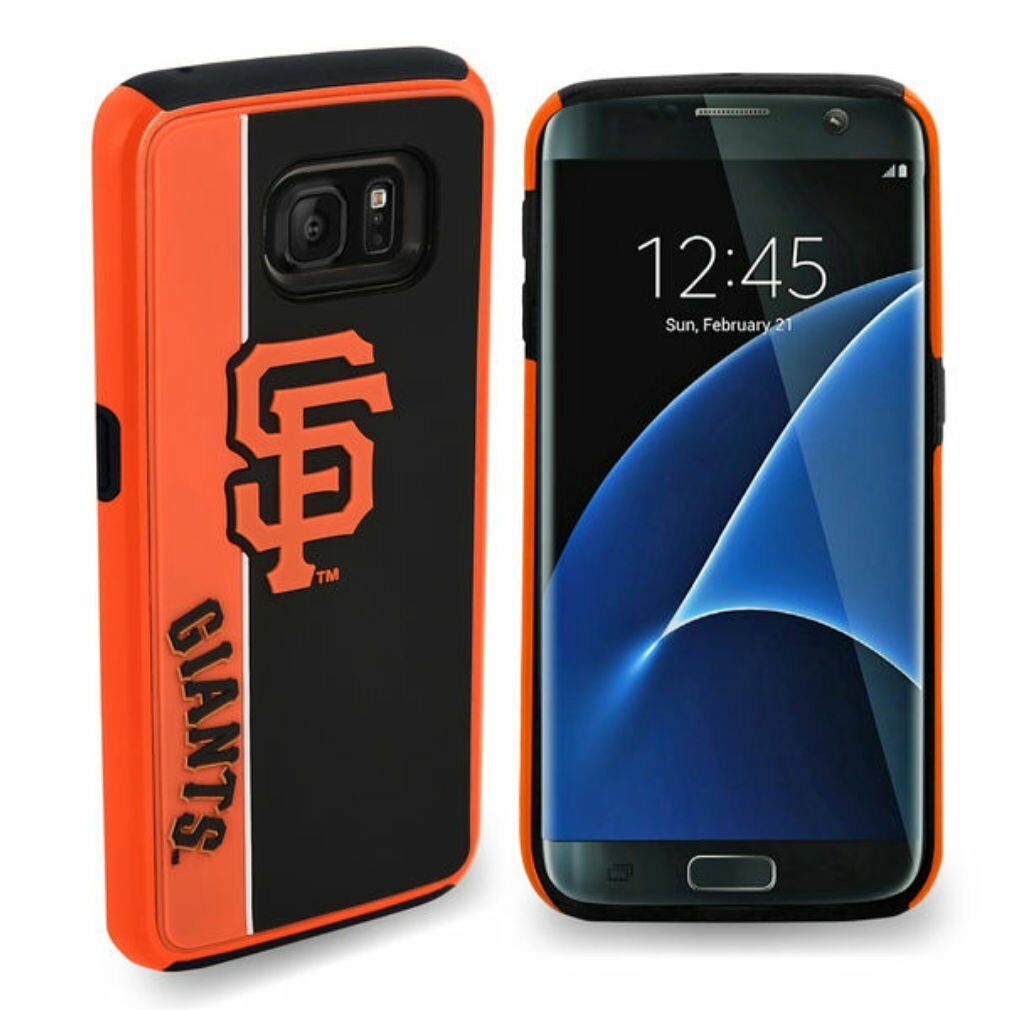 FOCO MLB San Francisco Giants Dual Hybrid Bold Case For Samsung Galaxy S7 Edge
