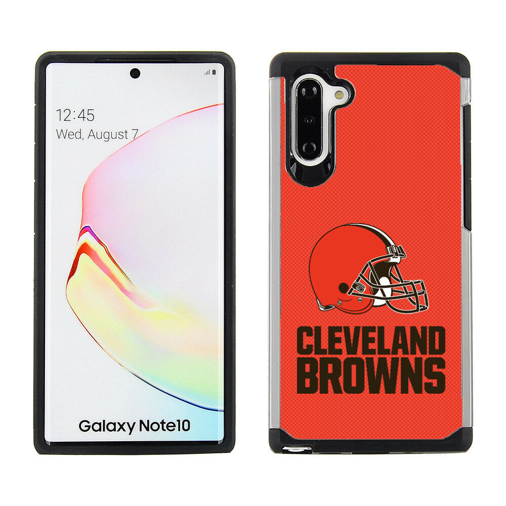 PBG NFL Cleveland Browns Textured Case for Samsung Galaxy Note 10
