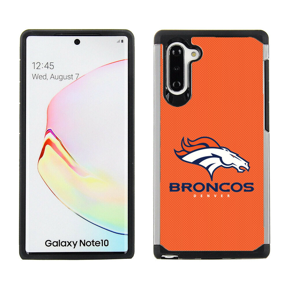 PBG NFL Denver Broncos Textured Case for Samsung Galaxy Note 10