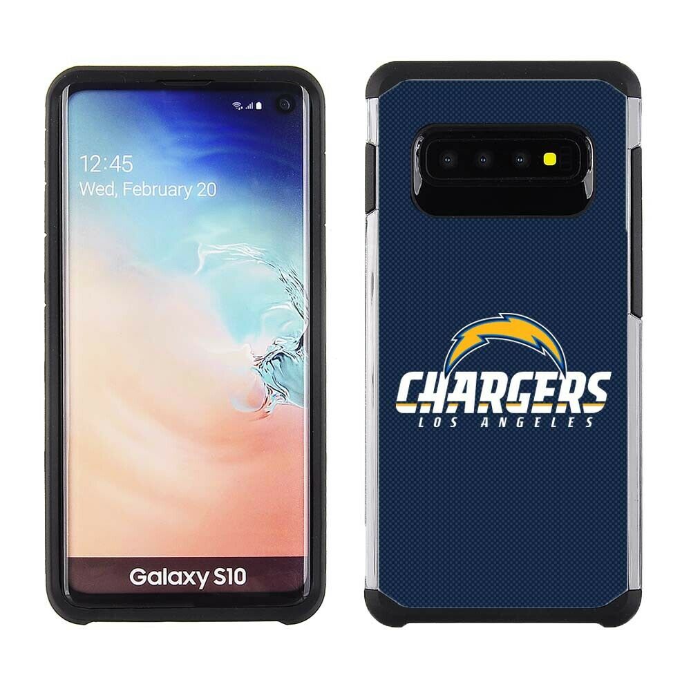 PBG NFL Los Angeles Chargers Textured Case for Samsung Galaxy S10 (6.1")
