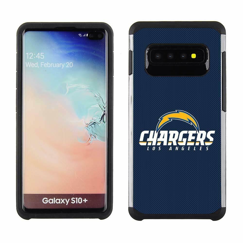 PBG NFL Los Angeles Chargers Textured Case For Samsung Galaxy S10 Plus (6.4")