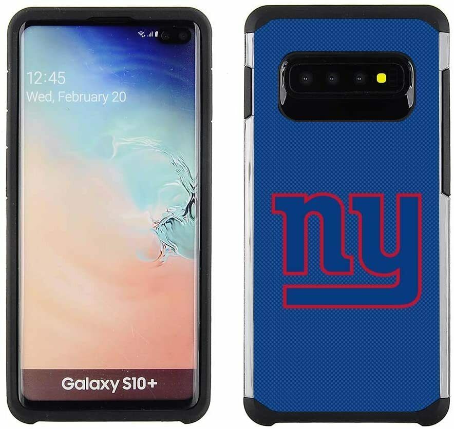 PBG NFL New York Giants Textured Case For Samsung Galaxy S10 Plus (6.4")