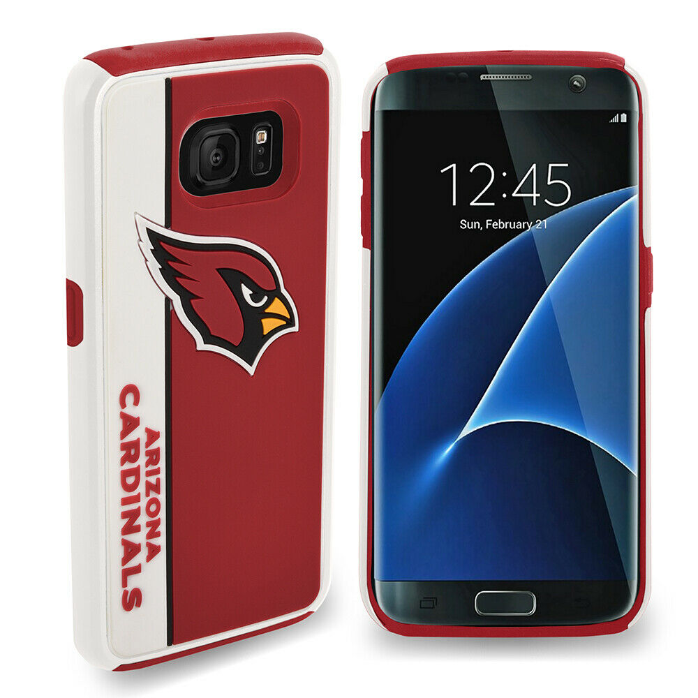 FOCO NFL Arizona Cardinals Hybrid BOLD Case for Samsung Galaxy S7