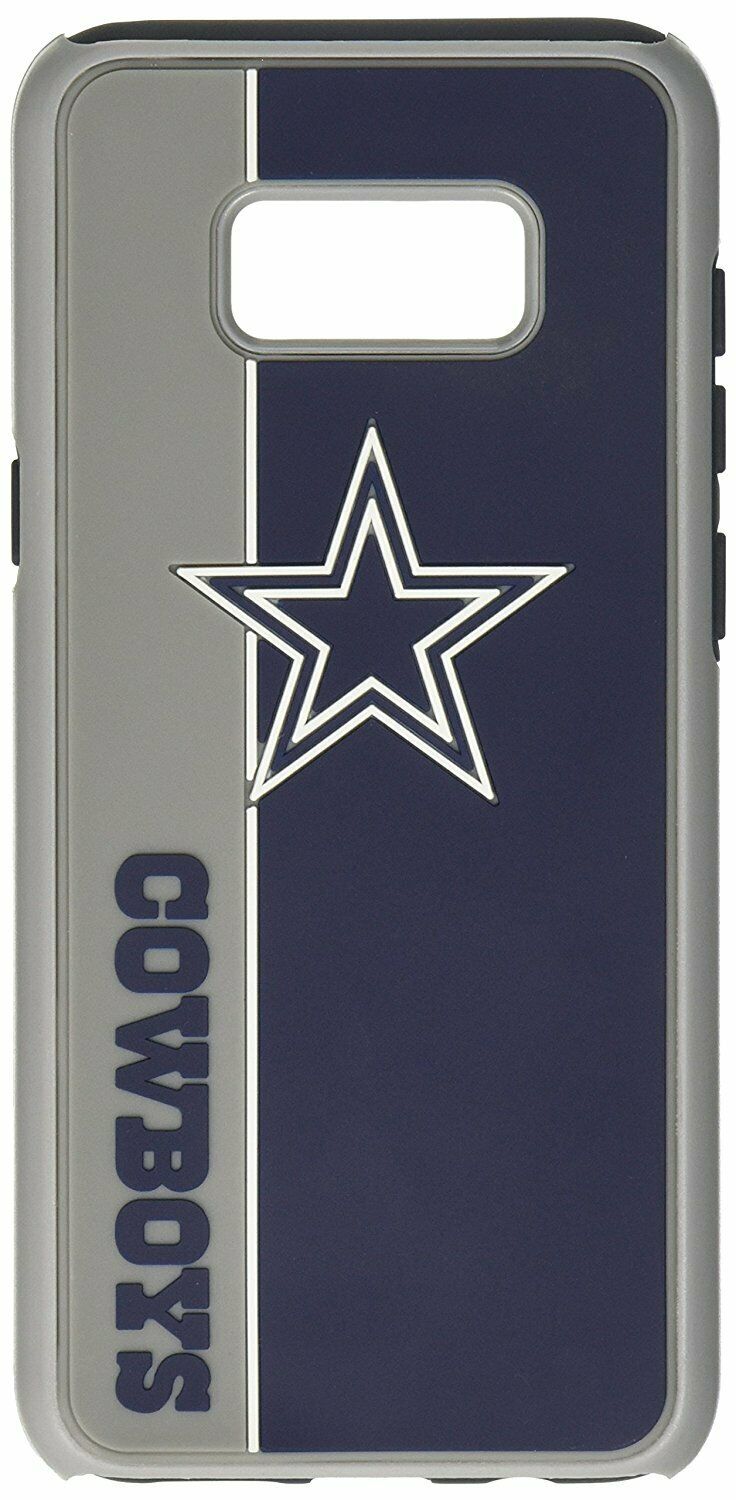 FOCO NFL Dallas Cowboys Bold Hybrid Case for Samsung Galaxy S8 Plus