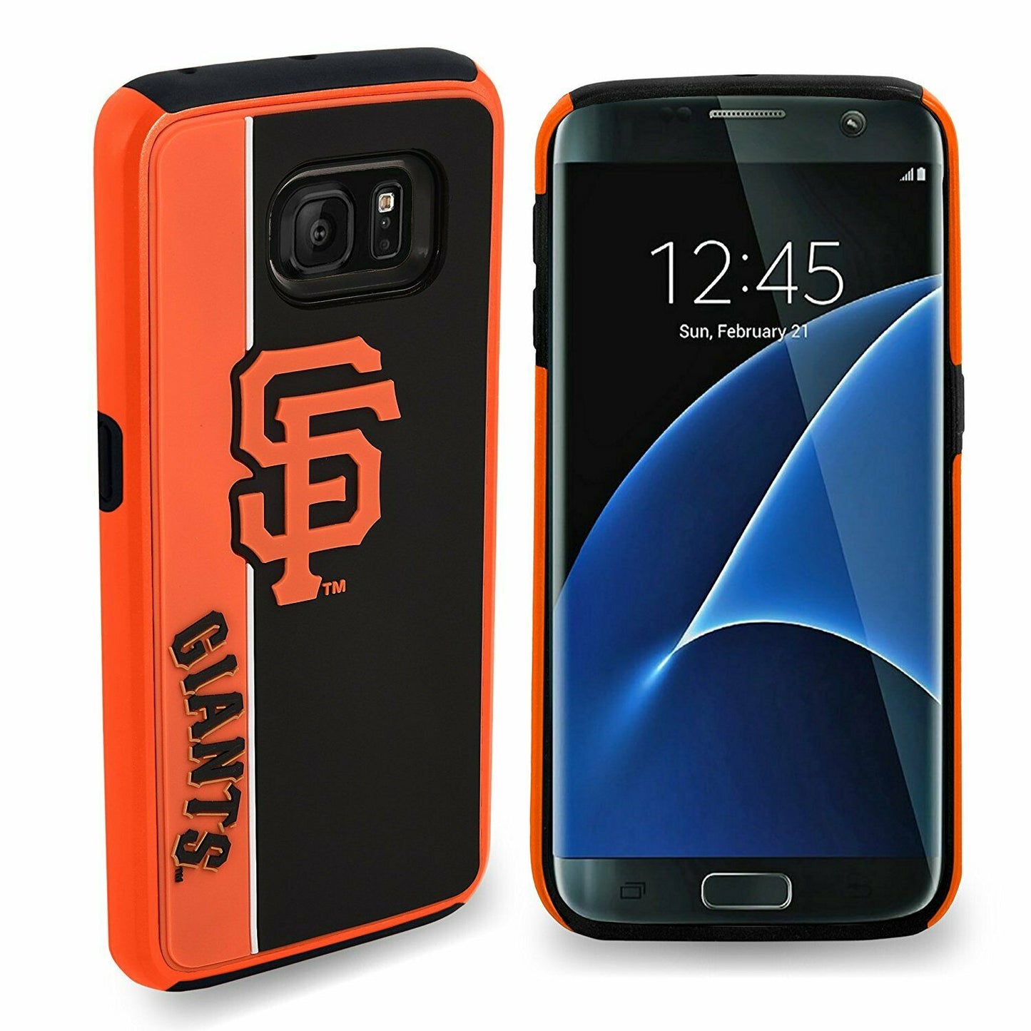 FOCO MLB San Francisco Giants Hybrid Case for Samsung Galaxy S8 Plus