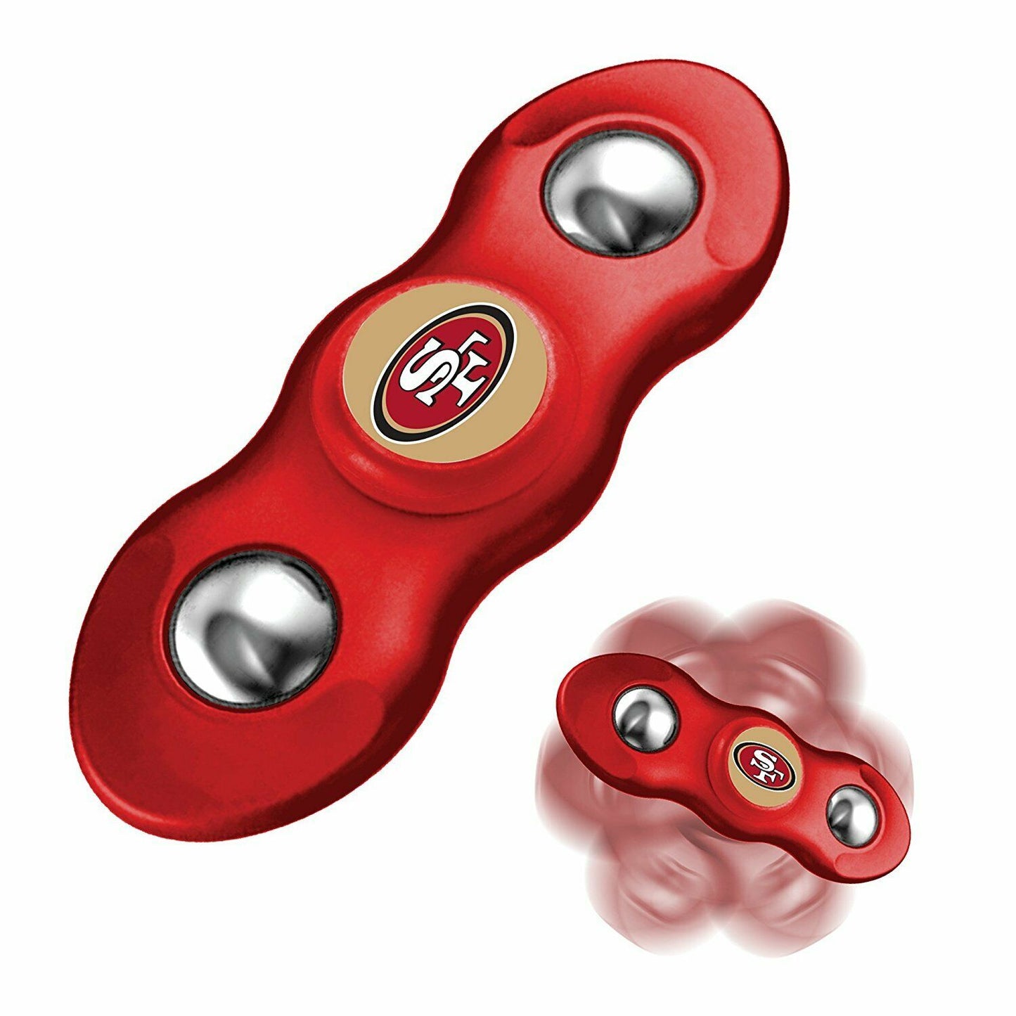 Aminco NFL Licensed San Francisco 49ers 2-Prong Fidget Spinner