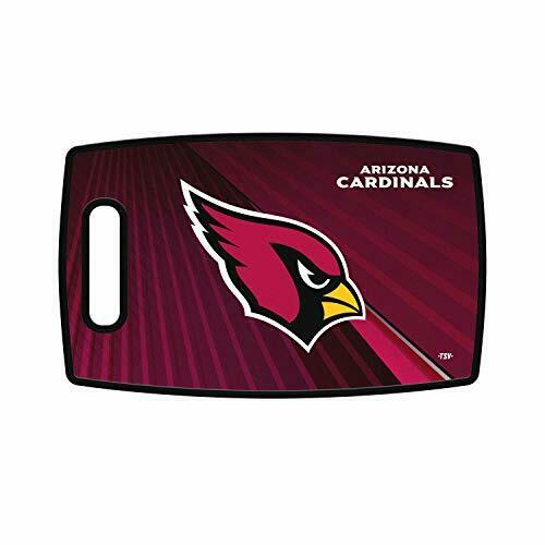Sports Vault NFL Arizona Cardinals Large Cutting Board 14.5" X 9"