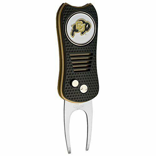 Team Golf NCAA Colorado Buffaloes Switchblade Divot Tool with Ball Marker