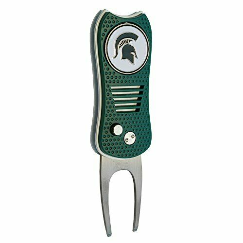 Team Golf NCAA Michigan State Spartans Switchblade Divot Tool with Ball Marker