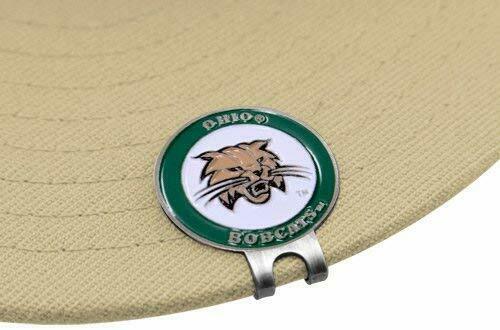 TG NCAA Ohio Bobcats Golf Cap Clip 2 Magnetic Ball Markers