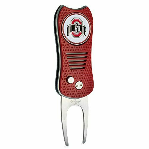 Team Golf NCAA Ohio State Buckeyes Switchblade Divot Tool with Ball Marker