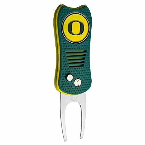 Team Golf NCAA Oregon Ducks Switchblade Divot Tool with Ball Marker