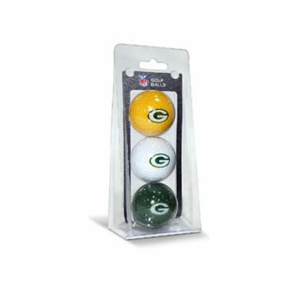 Team Golf NFL Green Bay Packers Regulation Golf Balls 3-Pack