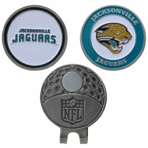 Team Golf NFL Jacksonville Jaguars Golf Cap Clip with 2 Magnetic Markers
