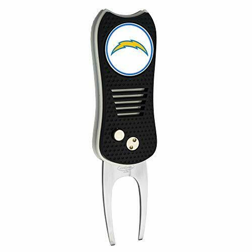 Team Golf NFL Los Angeles Chargers Switchblade Divot Tool with Ball Marker