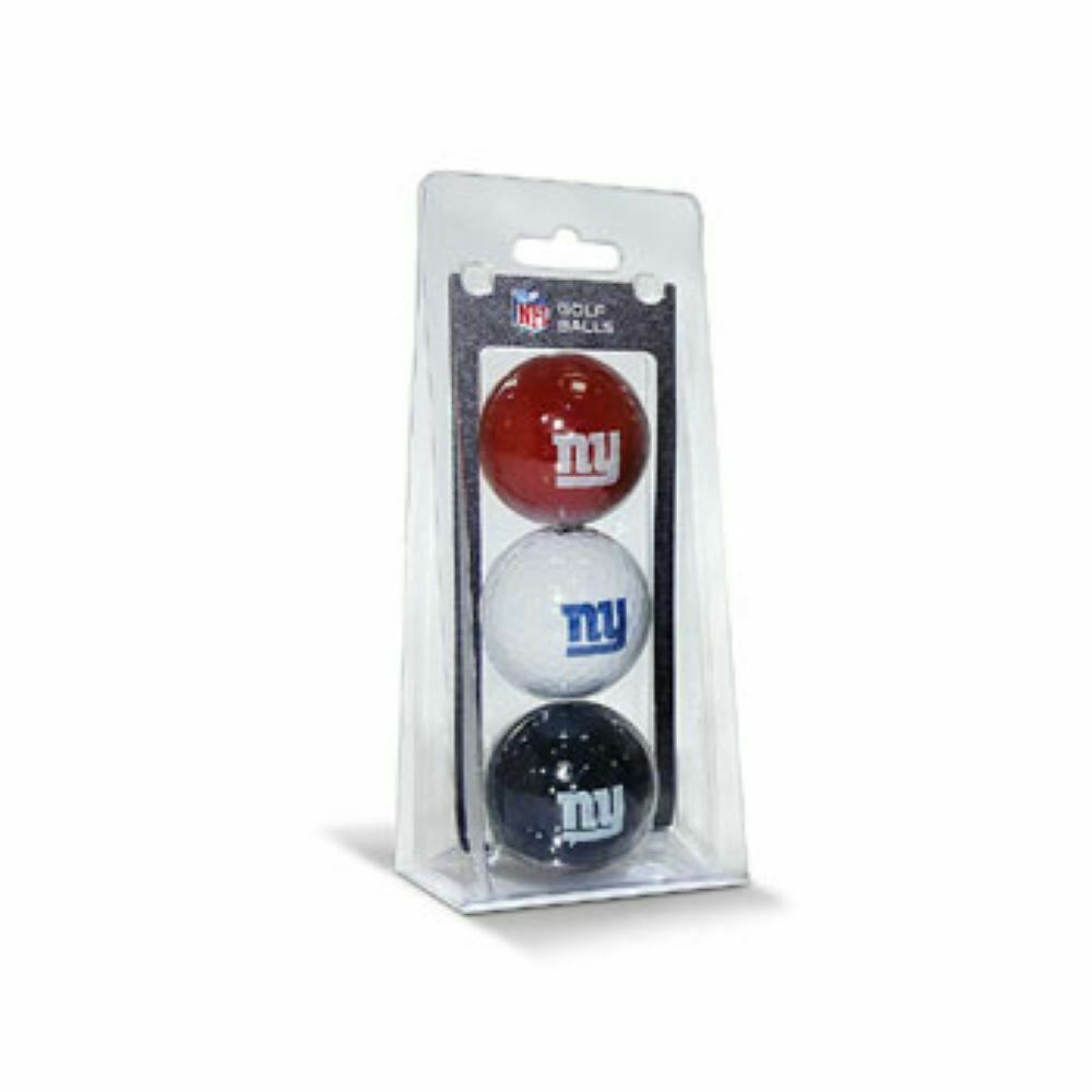 Team Golf NFL New York Giants Regulation Golf Balls 3-Pack