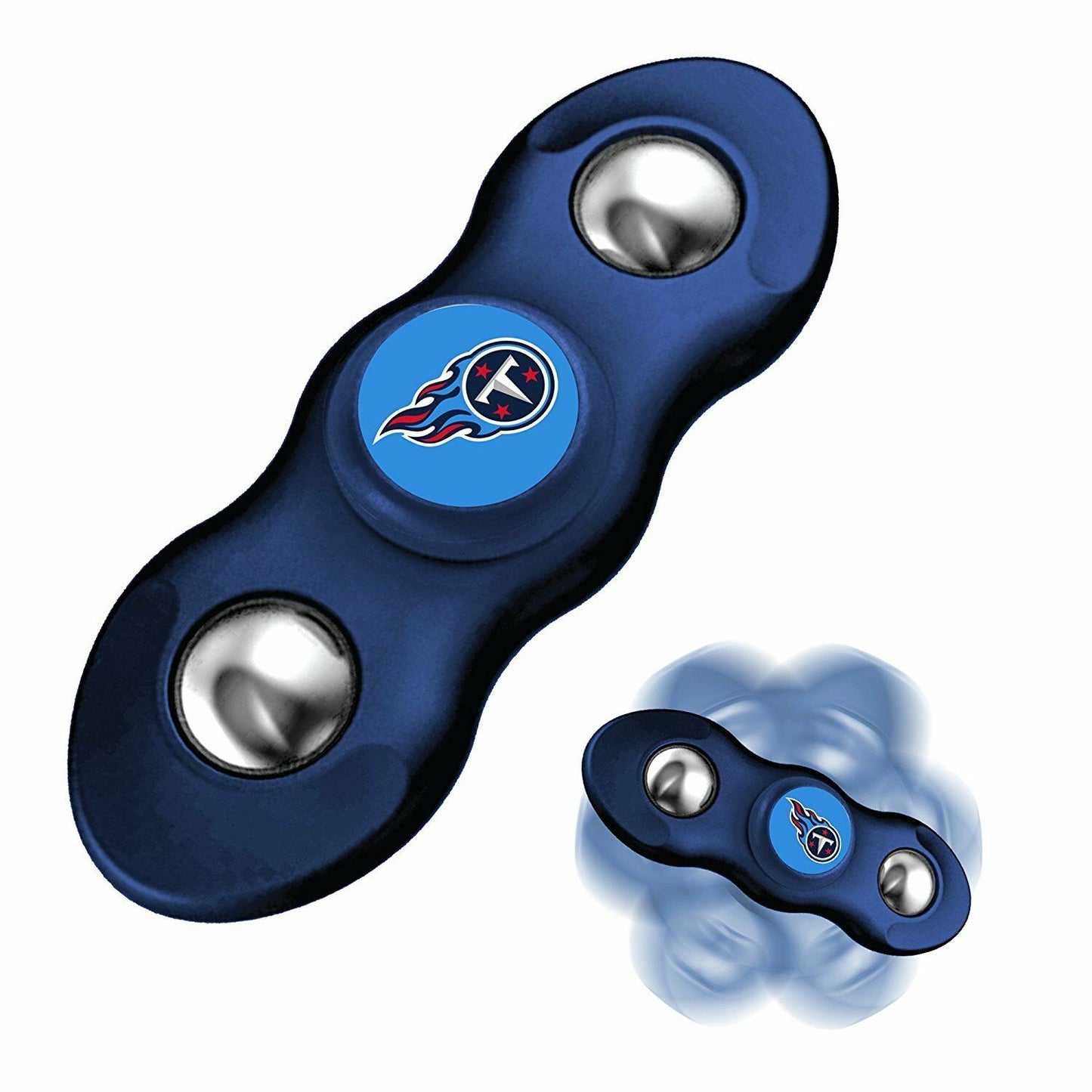 Aminco NFL Licensed Tennessee Titans 2-Prong Fidget Spinner