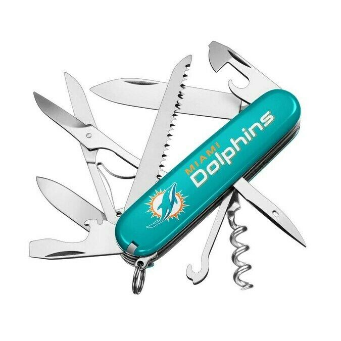The Sports Vault NFL Miami Dolphins Classic Pocket Multi-Tool