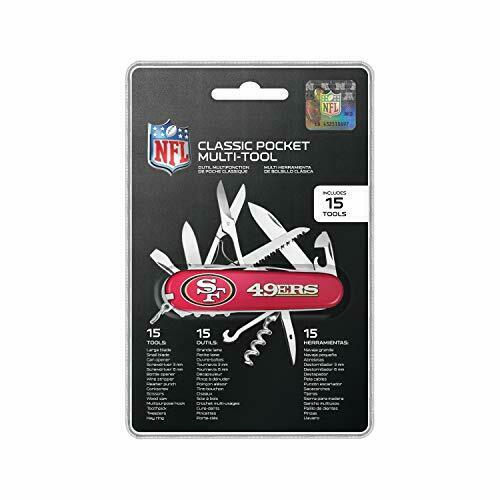 The Sports Vault NFL San Francisco 49ers Classic Pocket Multi-Tool