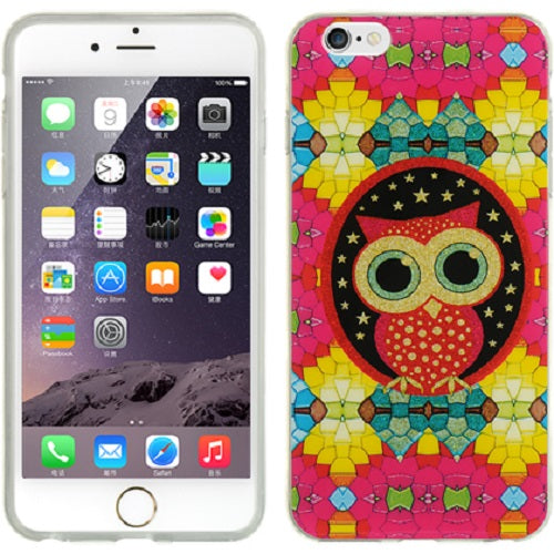 GSA Colorful Glitter Owl Candy Case For iPhone 6 and 6s (4.7")
