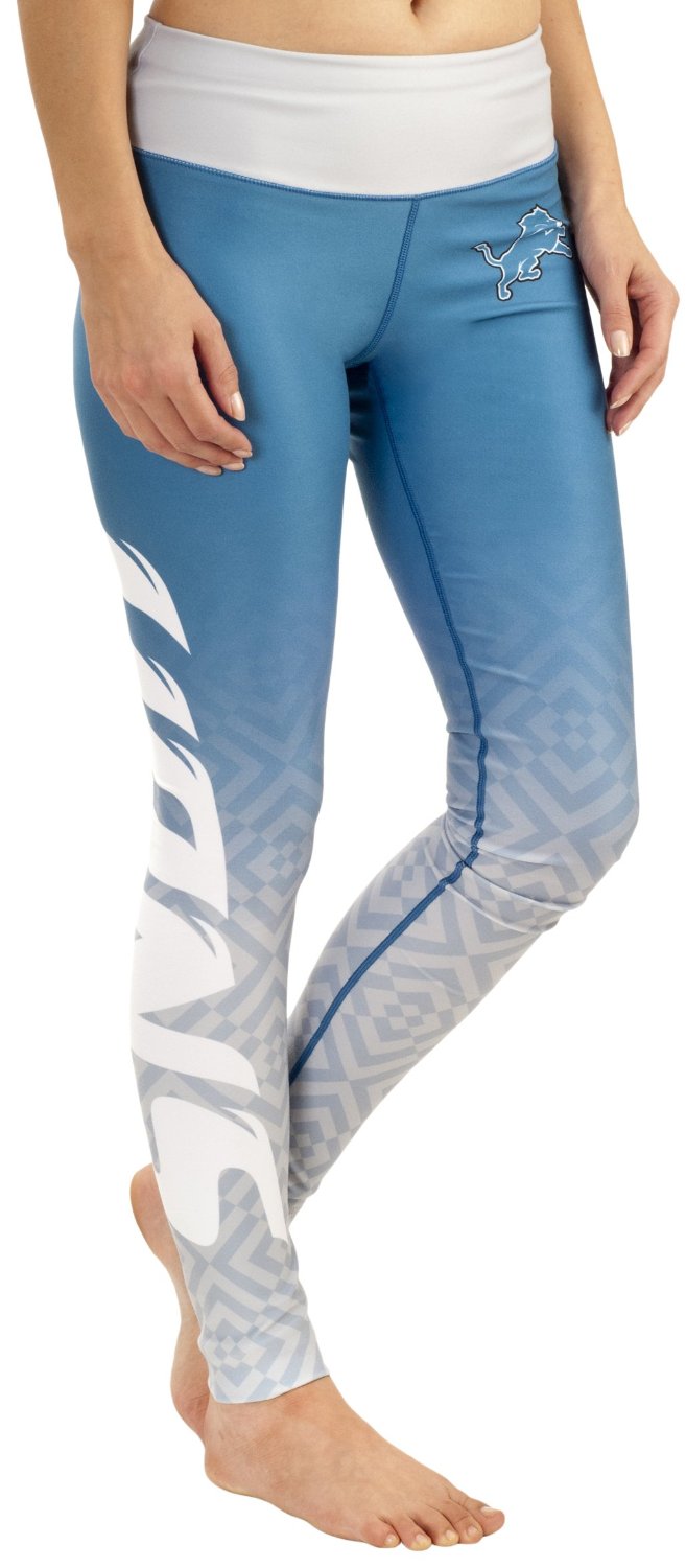FOCO NFL Detroit Lions Gradient Print Leggings Women's Small