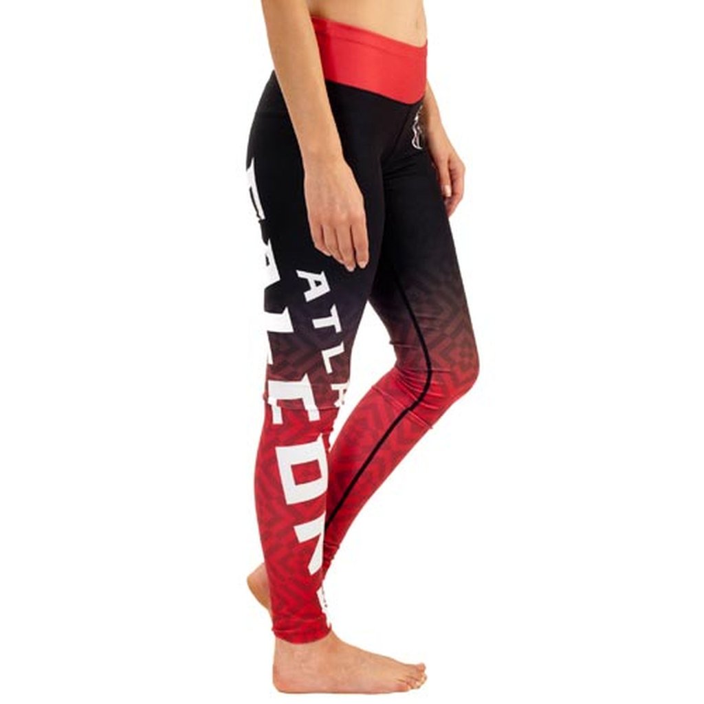 FOCO NFL Atlanta Falcons Gradient Print Leggings Women's Small