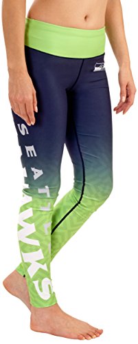 FOCO NFL Seattle Seahawks Gradient Print Leggings Women's Medium