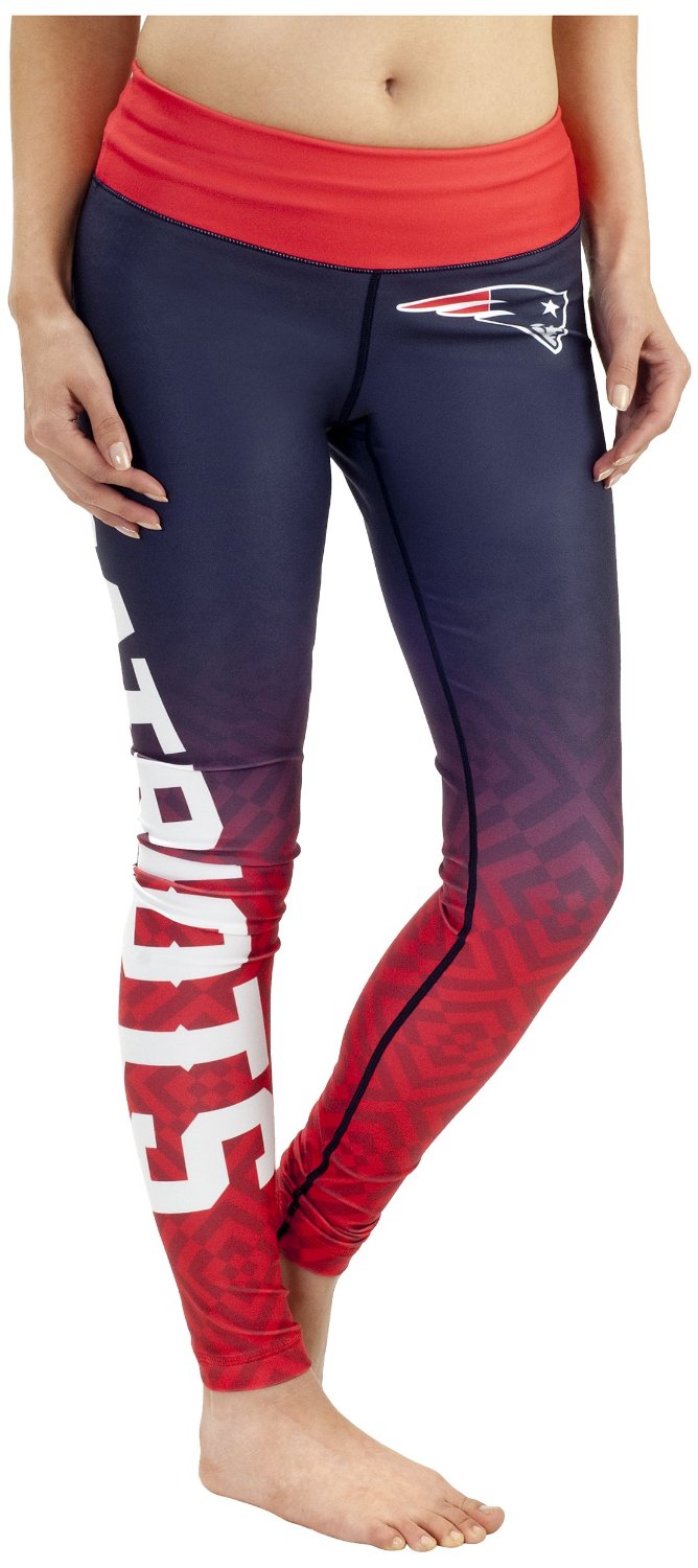 FOCO NFL New England Patriots Gradient Print Leggings Women's Extra Large