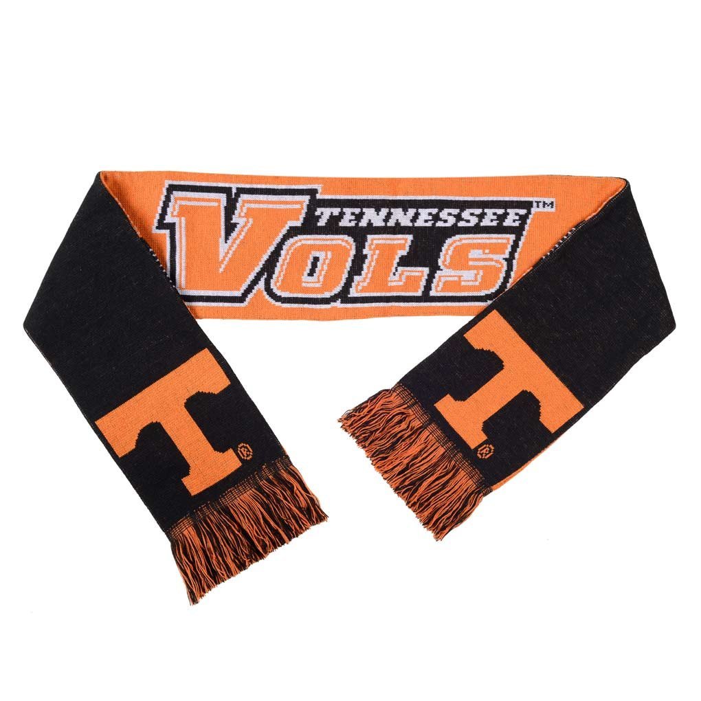 FOCO NCAA Tennessee Vols Reversible Split Logo Scarf 66"