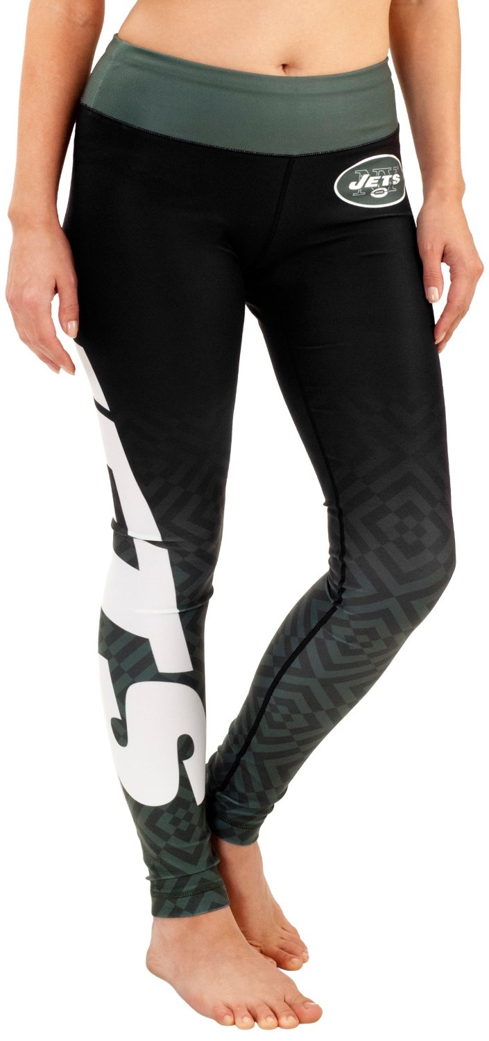 FOCO NFL New York Jets Gradient Print Leggings Women's Small